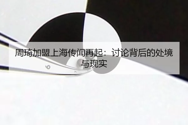周琦加盟上海传闻再起：讨论背后的处境与现实